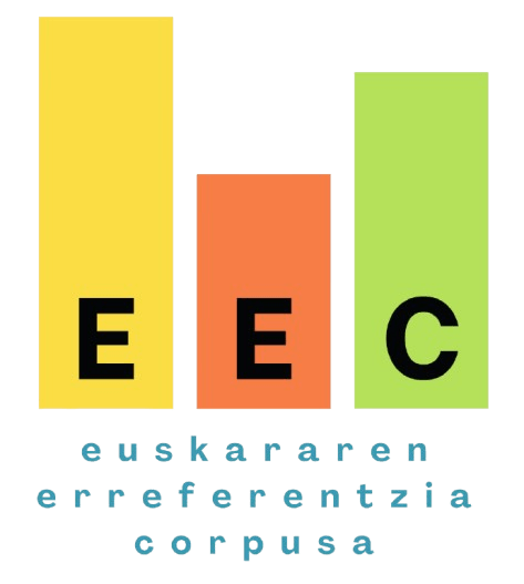 Euskararen Erreferentzia Corpusa (EEC) logoa